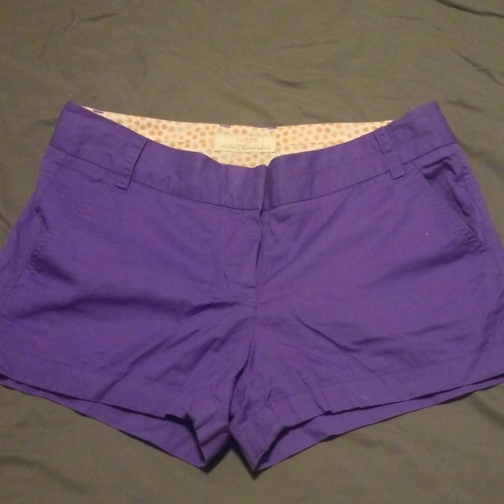 J. CREW chino shorts